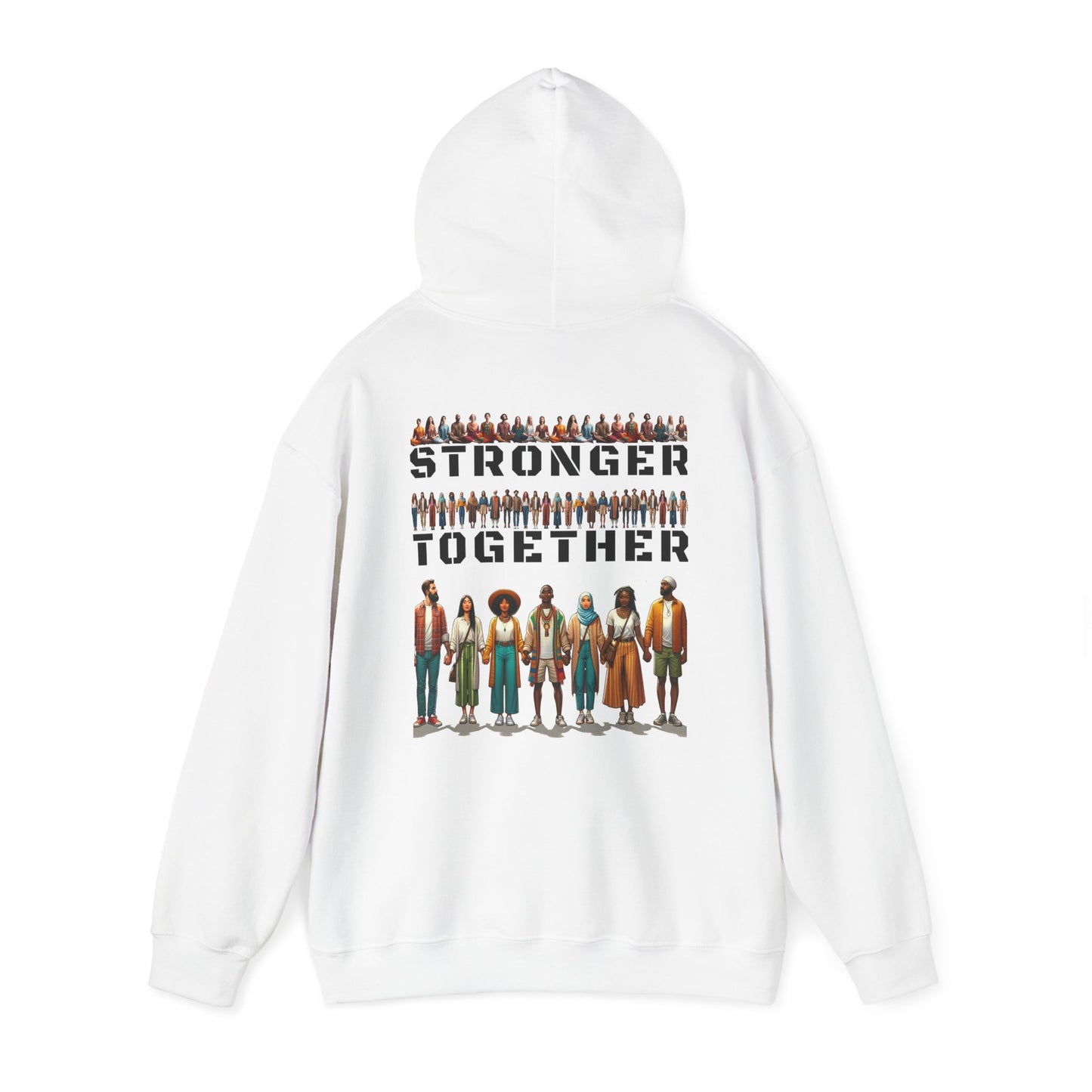 Stronger Together Unisex Heavy Blend™ Hooded Sweatshirt