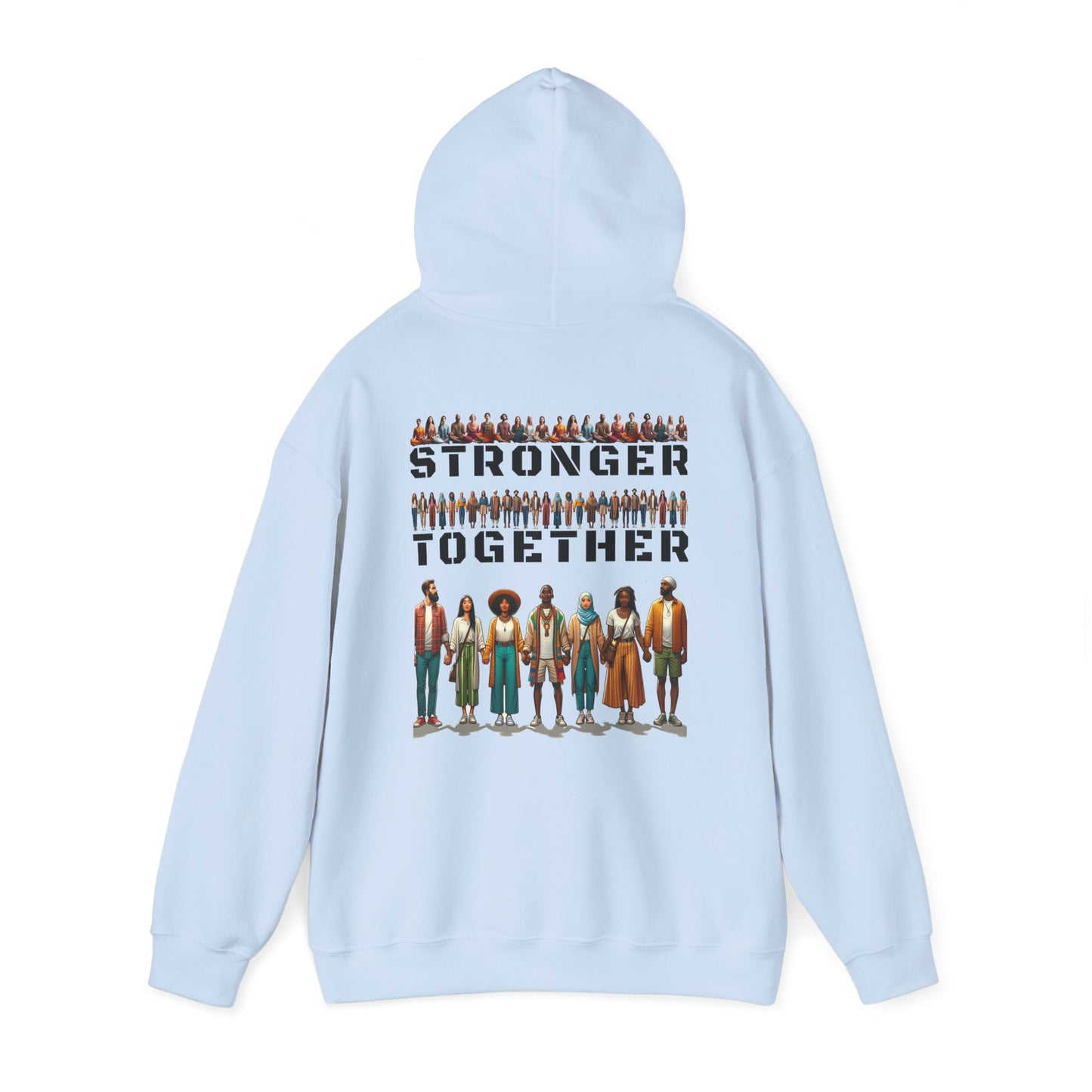 Stronger Together Unisex Heavy Blend™ Hooded Sweatshirt