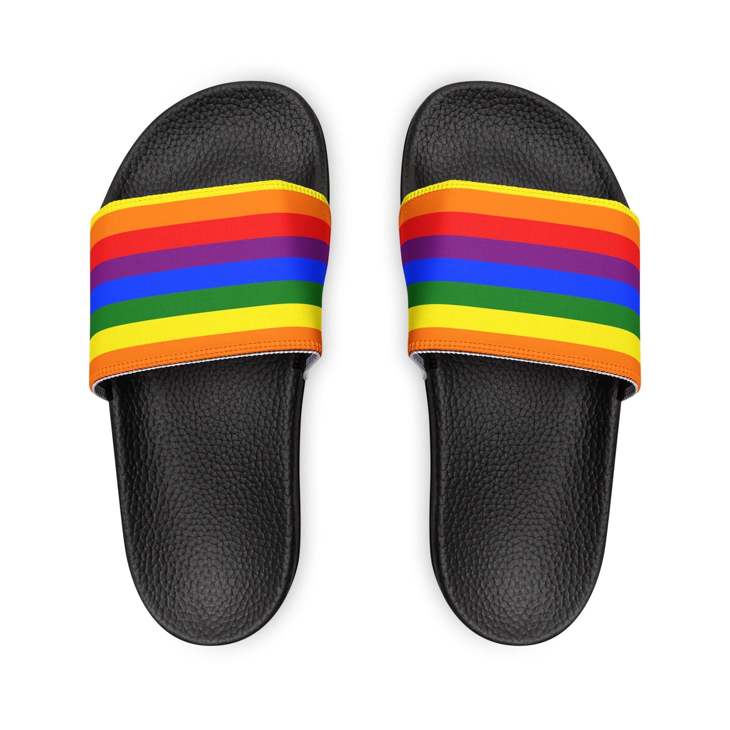 Men's LGBT Pride Rainbow Slide Sandals LGBTQ Sandals