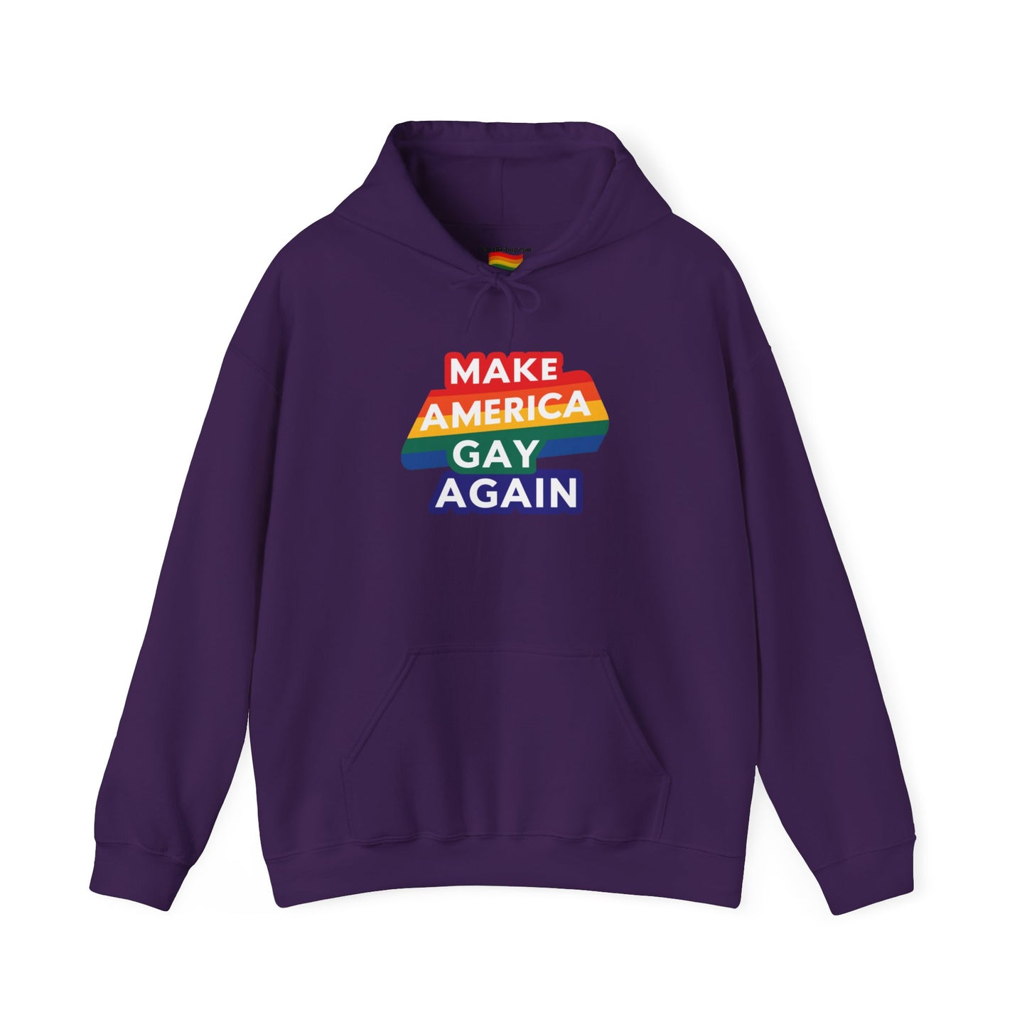 LGBT Pride Make America Gay Again Hooded Sweatshirt LGBTQ PRIDE