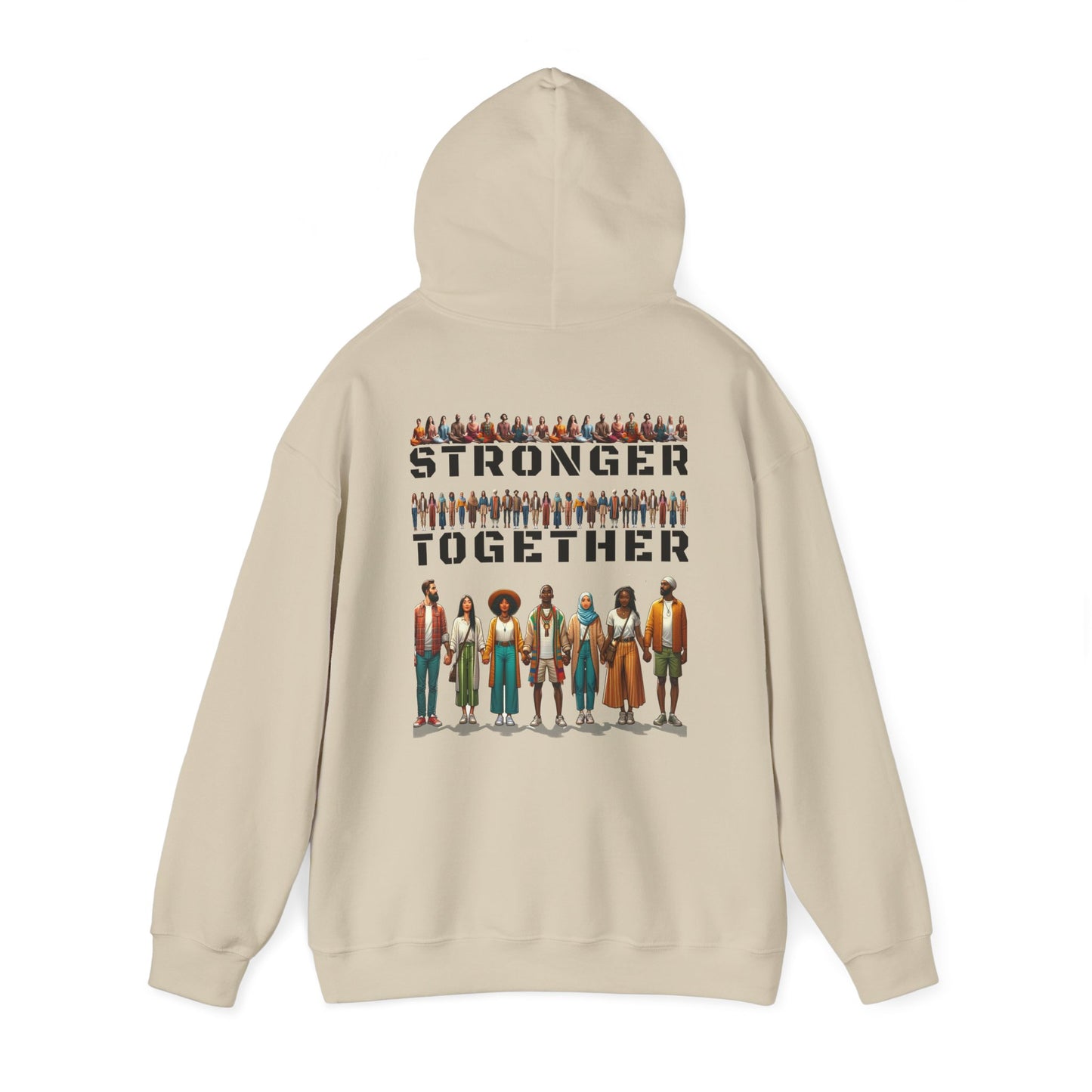 Stronger Together Unisex Heavy Blend™ Hooded Sweatshirt