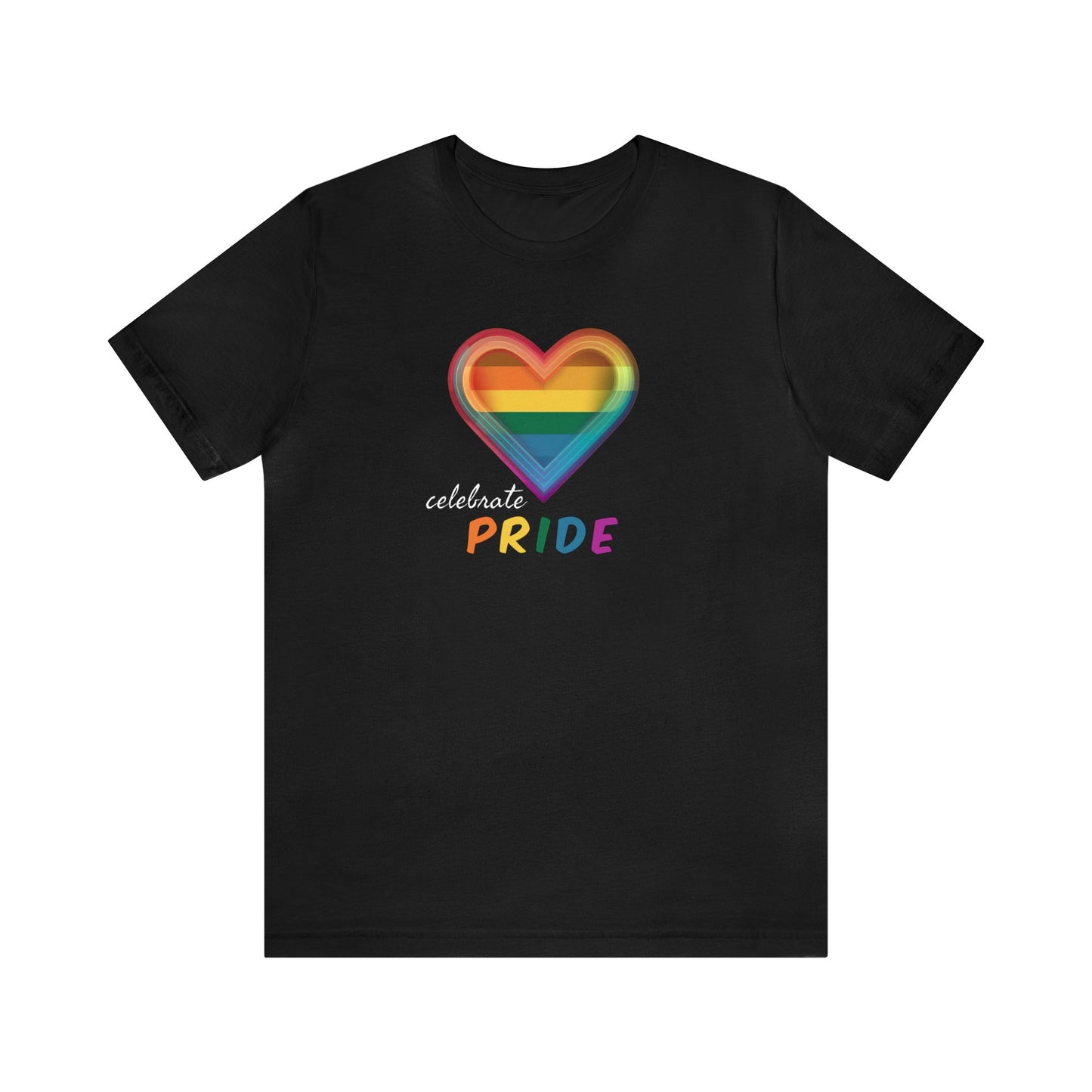 Celebrate Pride Unisex Jersey Short Sleeve Tee