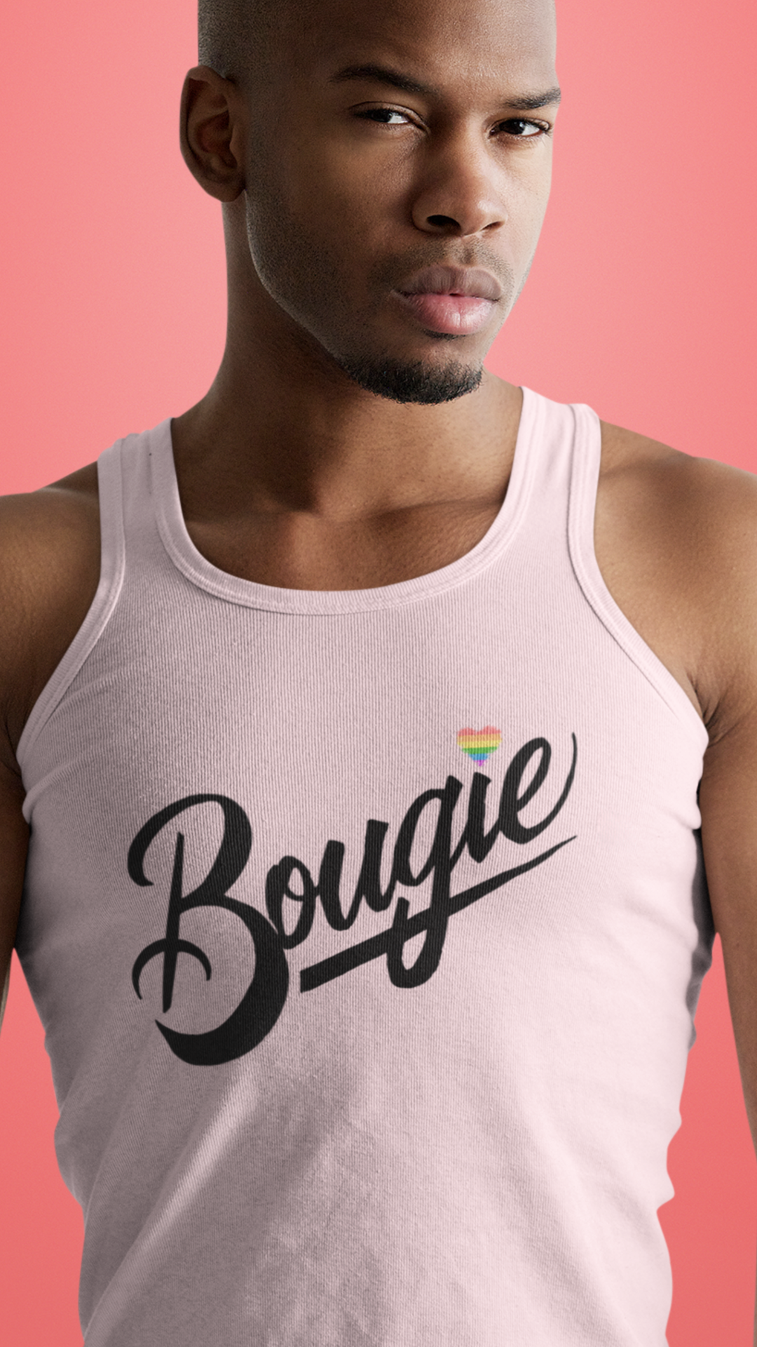 Bougie LGBT Pride Rainbow Equality LGBTQ Pride Unisex Jersey Tank